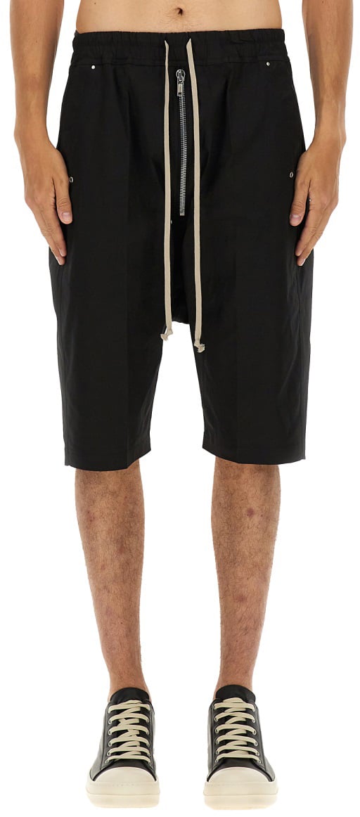 Rick Owens SHORTS "BELA" Zwart