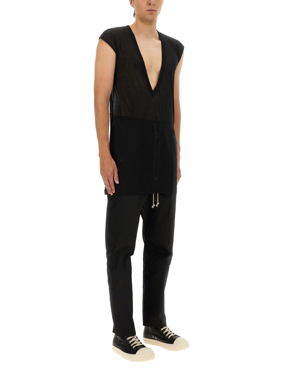 Rick Owens T-SHIRT "DYLAN" Zwart