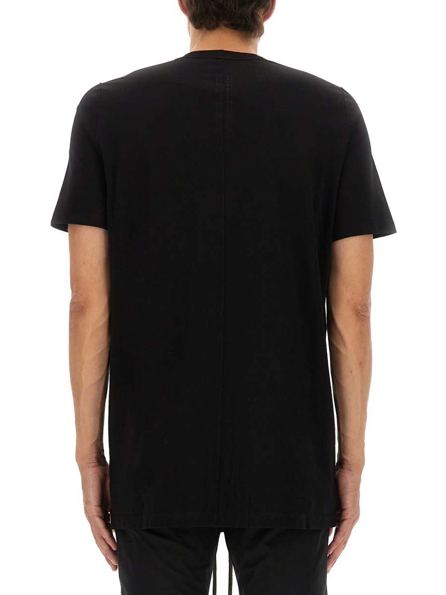 Rick Owens "LEVEL T" T-SHIRT Zwart