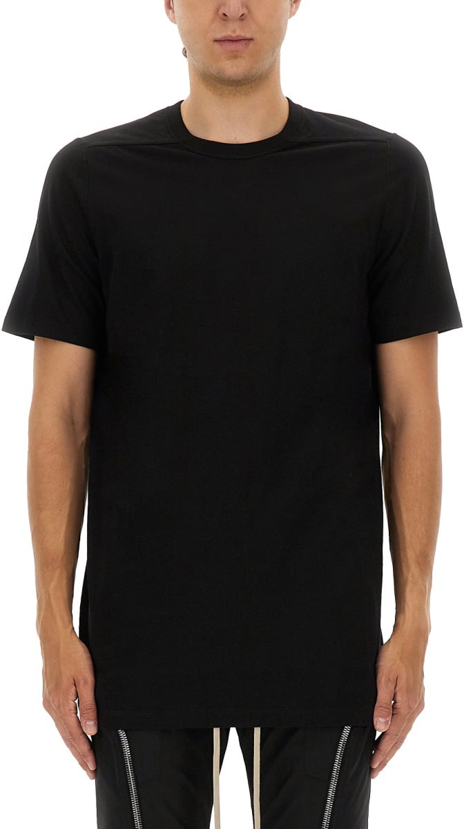 Rick Owens "LEVEL T" T-SHIRT Zwart