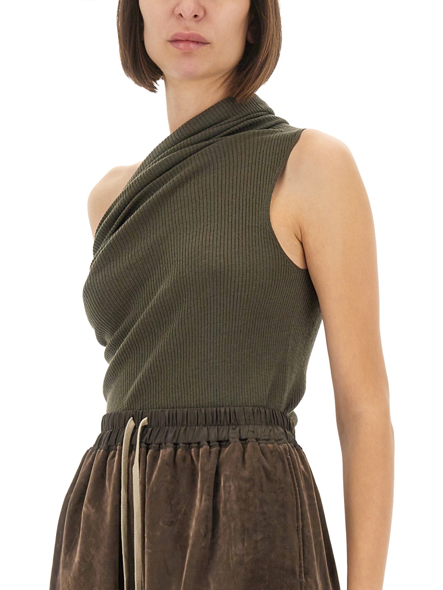 Rick Owens "ATHENA" KNIT TOP Groen