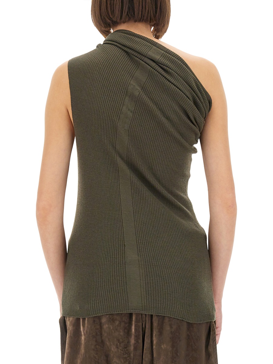 Rick Owens "ATHENA" KNIT TOP Groen