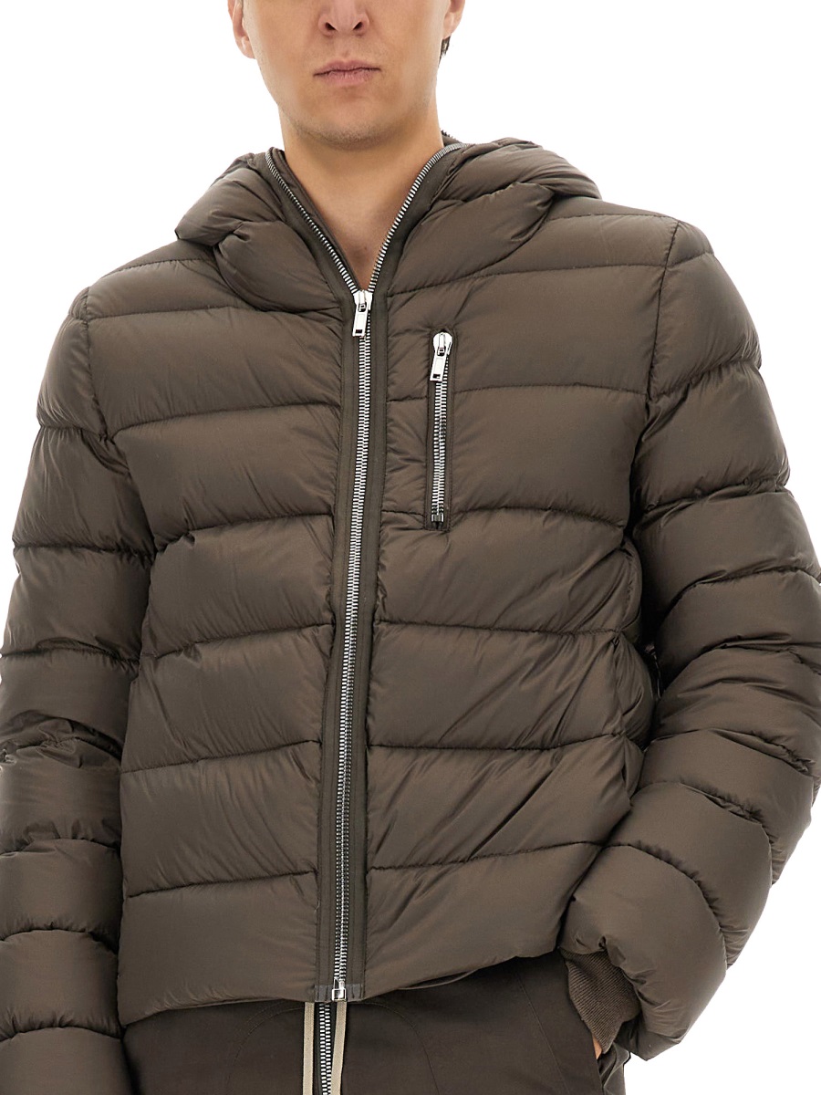 Rick Owens DOWN JACKET "GIMP" Grijs