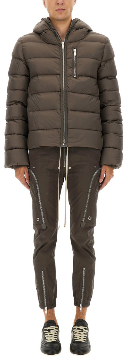 Rick Owens DOWN JACKET "GIMP" Grijs