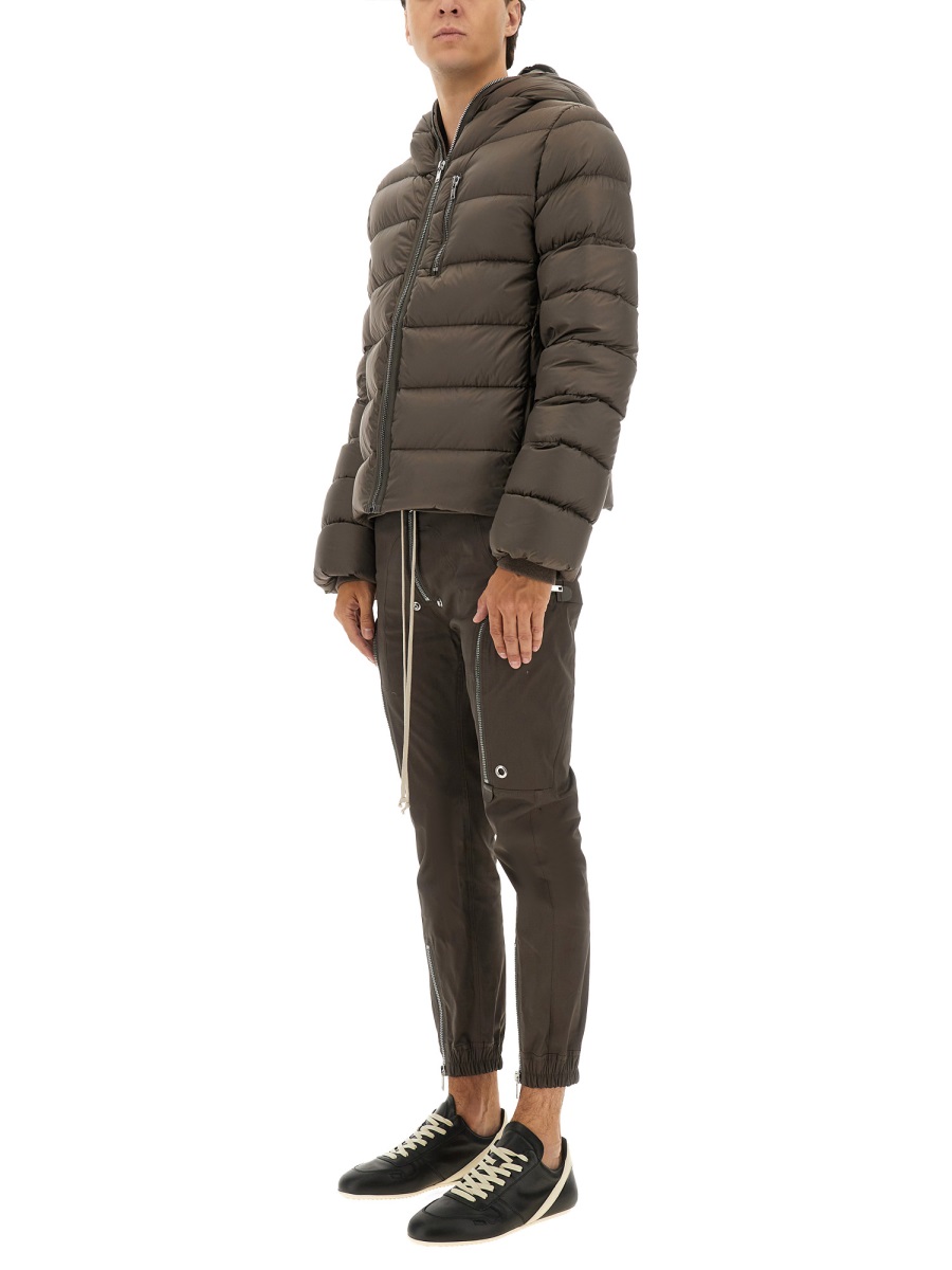 Rick Owens DOWN JACKET "GIMP" Grijs