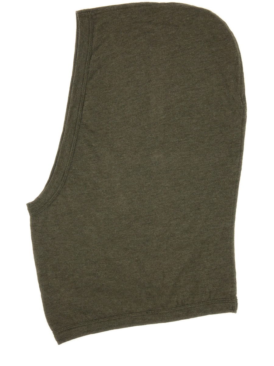 Rick Owens KNITTED HOOD Groen