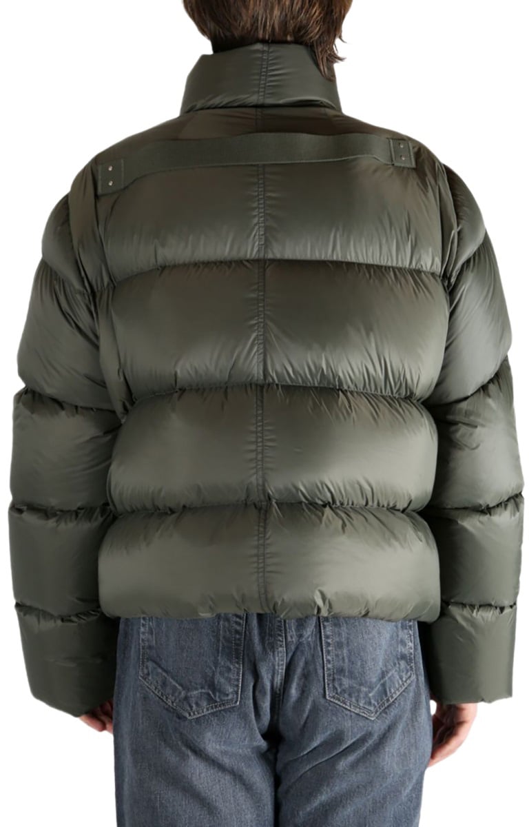 Rick Owens DOWN JACKET "TURTLE" Groen