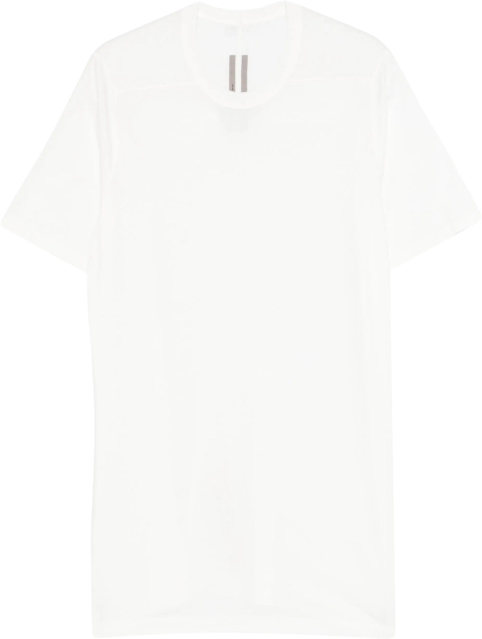Rick Owens White Level Tshirt Relaxed T-Shirt Wit