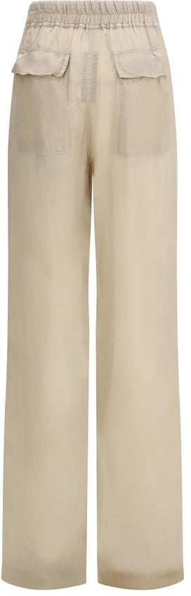 Rick Owens Beige Copper Casual Pants Beige