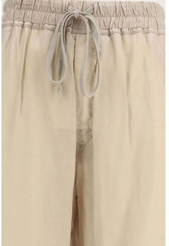 Rick Owens Beige Copper Casual Pants Beige