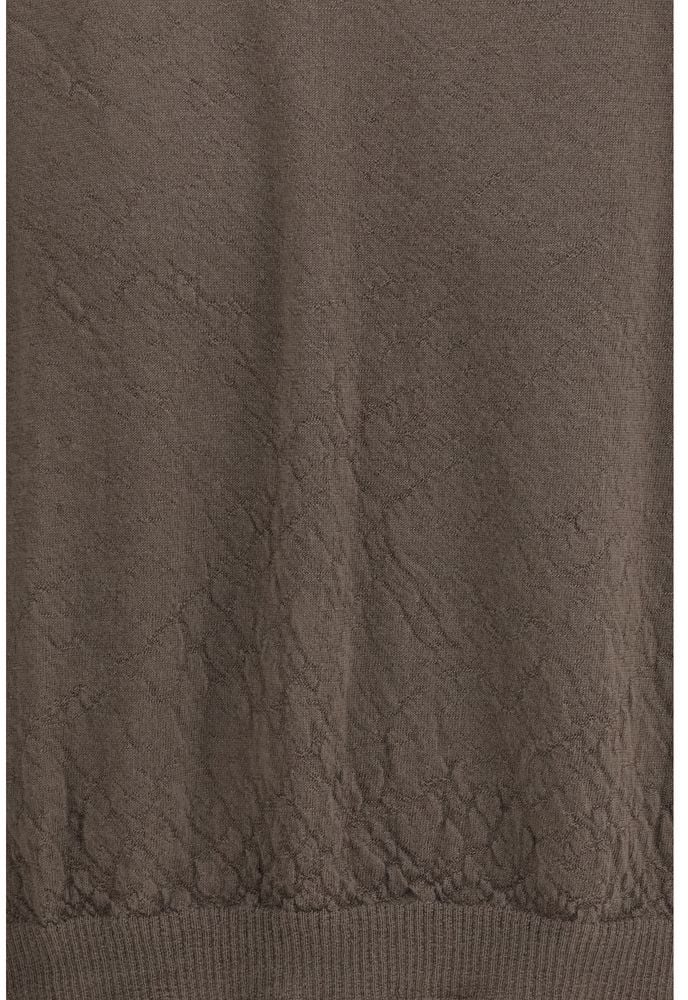 Rick Owens Gray Wool Oves Aries Sweatshirt Grijs
