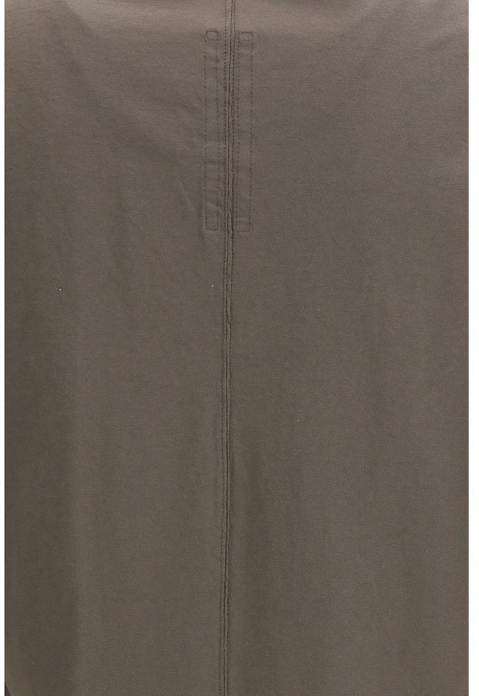 Rick Owens Brown Cotton T-Shirt Bruin