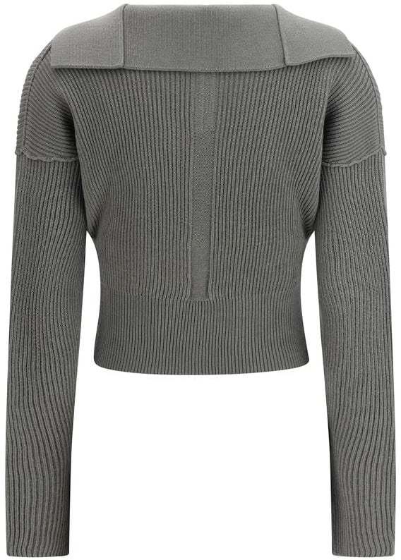 Rick Owens Bicolor Wool Oves Aries Sweatshirt Divers