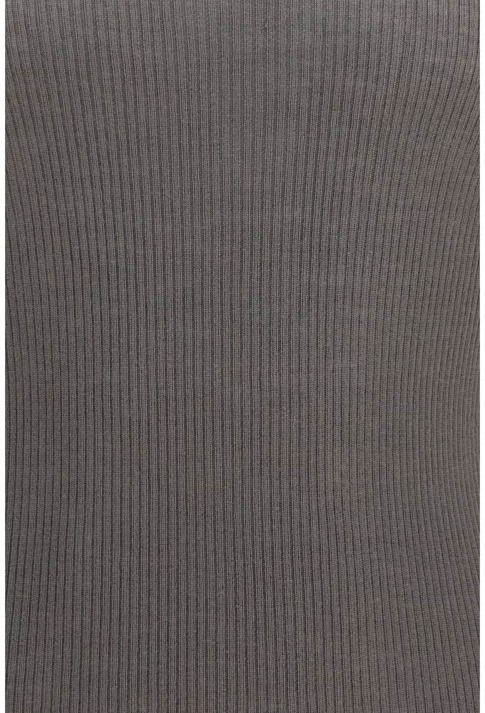 Rick Owens Gray Wool Oves Aries Sweatshirt Beige