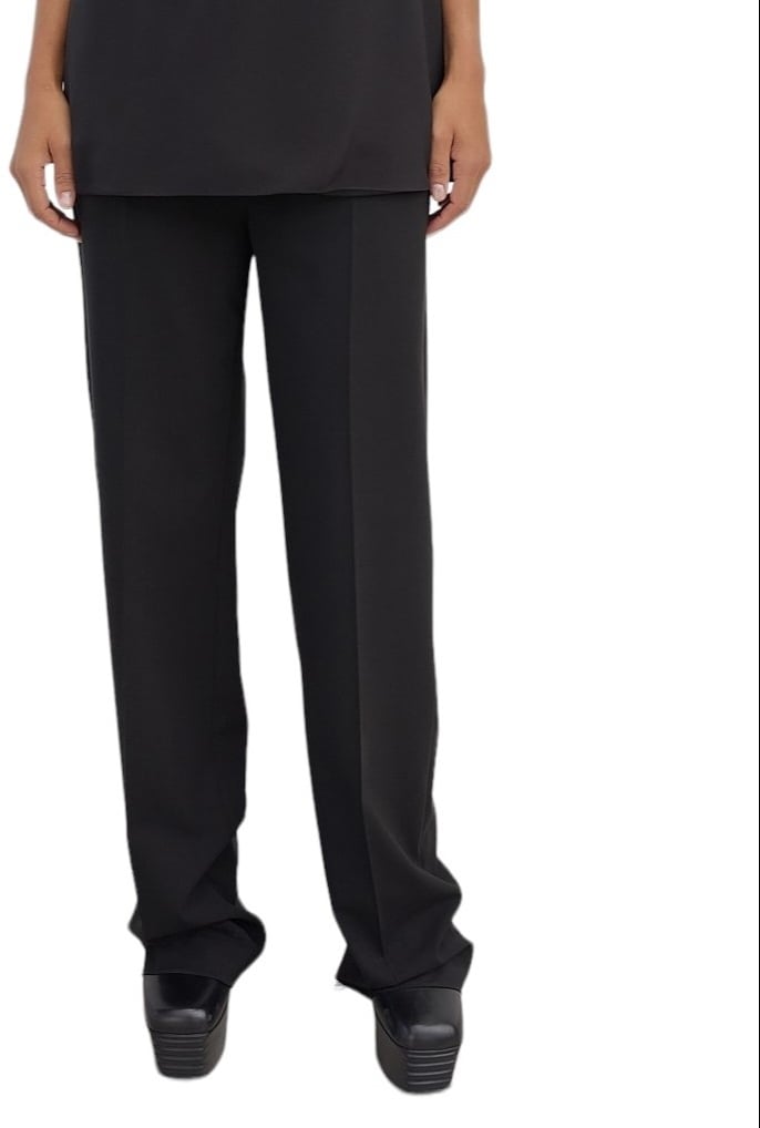 Rick Owens Pantalon large laine noir Dietrich Rick Owens Femme RP01D 2302 WL 09 Zwart