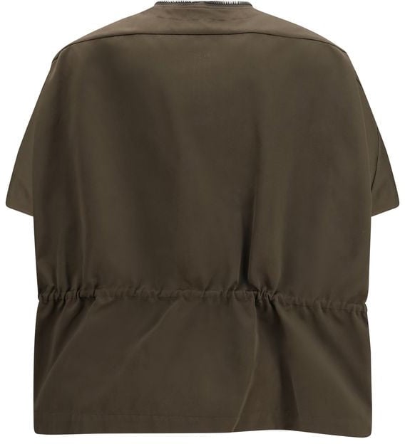 Rick Owens Brown Polyester Shell Jacket Bruin