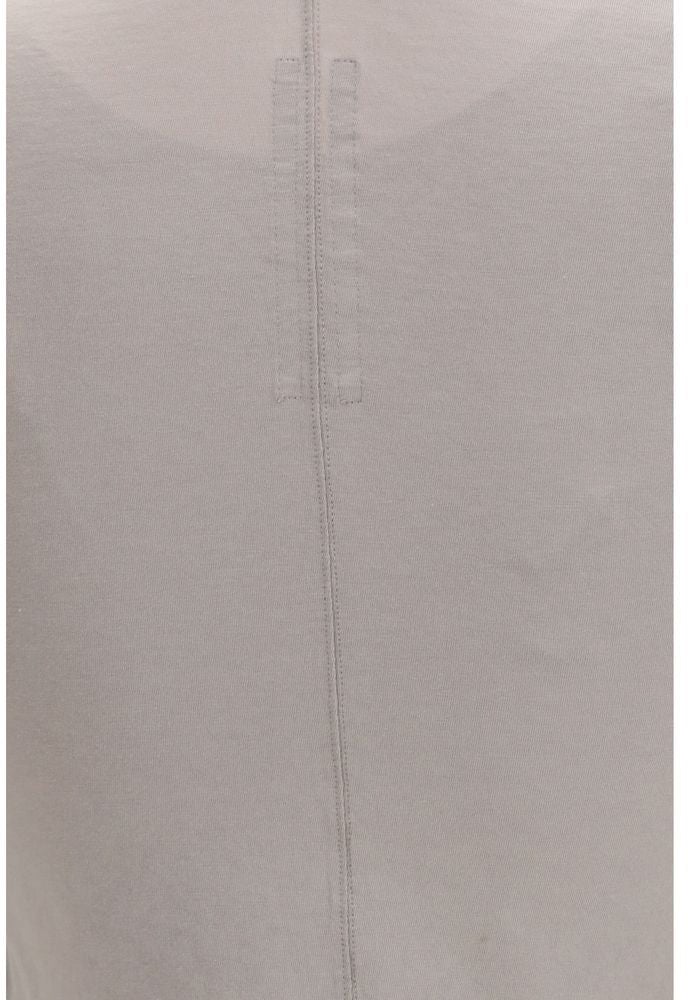 Rick Owens Beige Cotton T-Shirt Beige