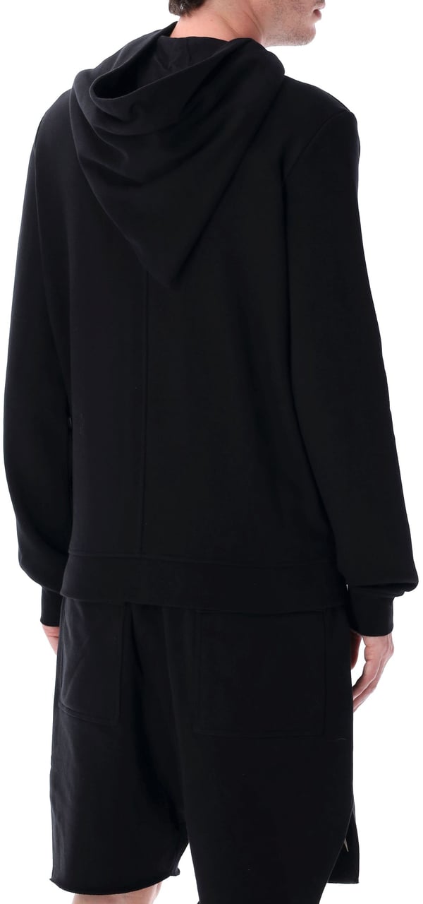 Rick Owens Mountain Hoodie Nero Zwart