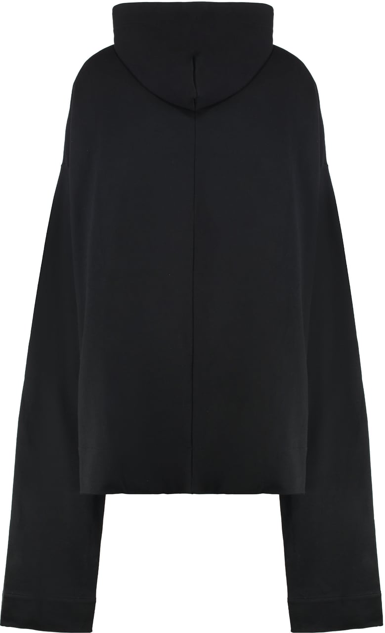 Rick Owens Rick Owens x Champion - Flyproof Tunic hooded sweatshirt Zwart