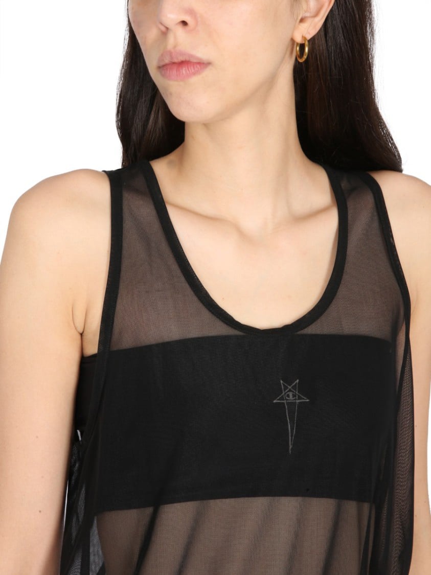 Rick Owens Basketball Undershirt Zwart