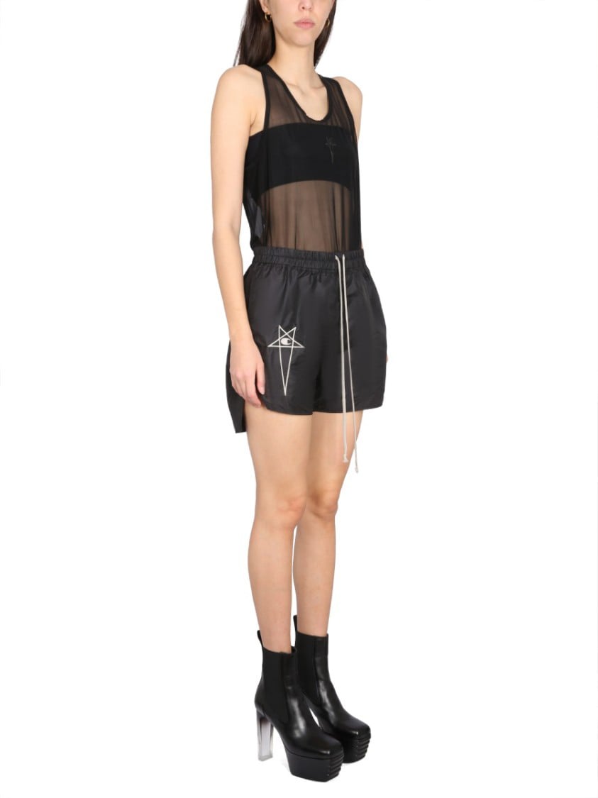 Rick Owens Basketball Undershirt Zwart