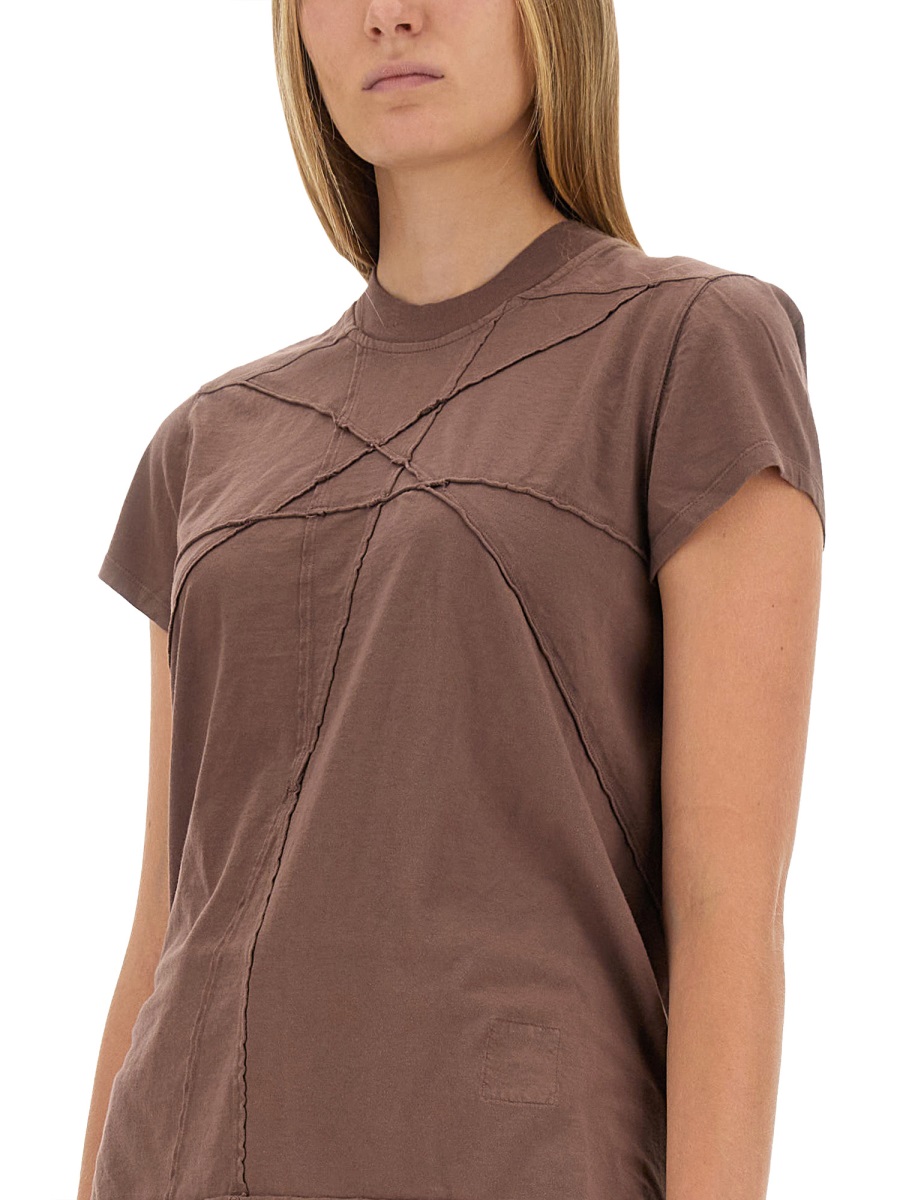 Rick Owens DRKSHDW COTTON T-SHIRT Bruin