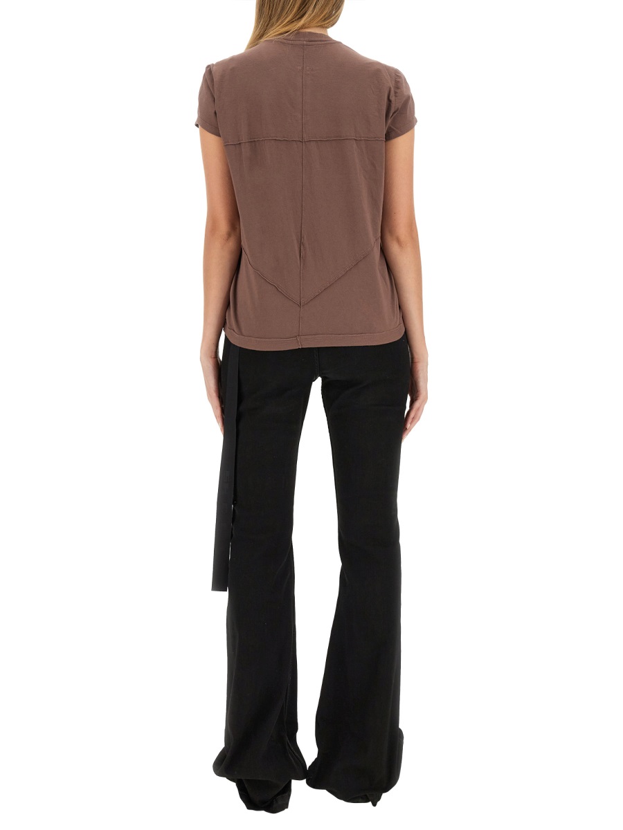 Rick Owens DRKSHDW COTTON T-SHIRT Bruin