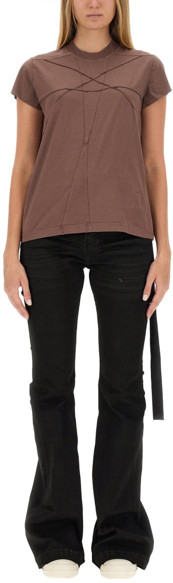 Rick Owens DRKSHDW COTTON T-SHIRT Bruin