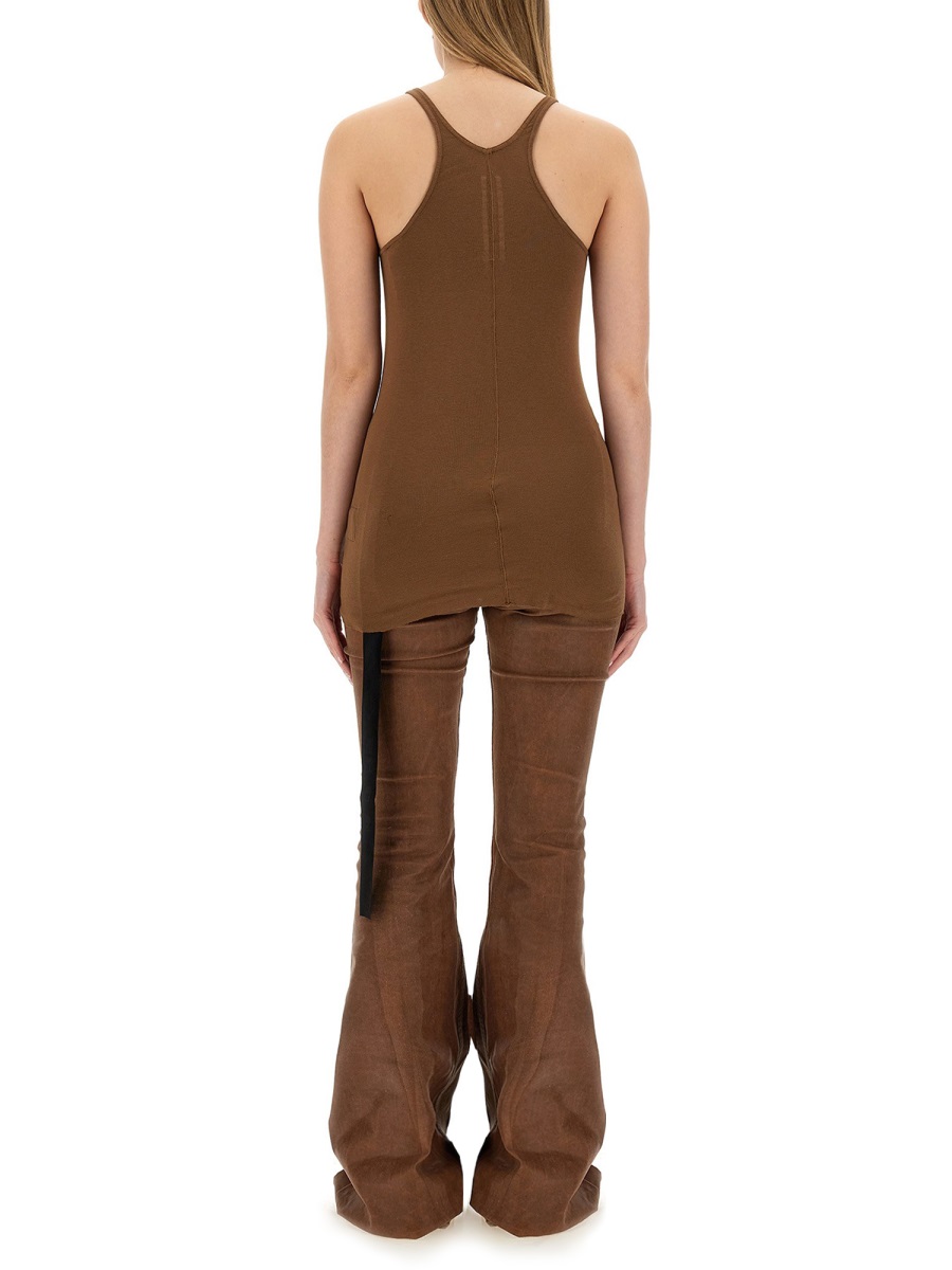 Rick Owens DRKSHDW "RACER BACK" T-SHIRT Bruin