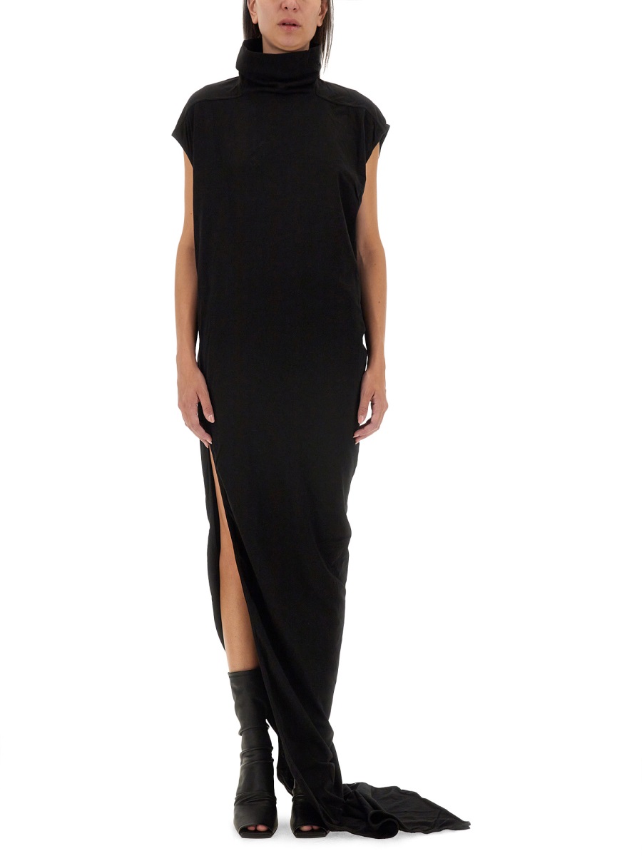 Rick Owens DRKSHDW LONG DRESS Zwart