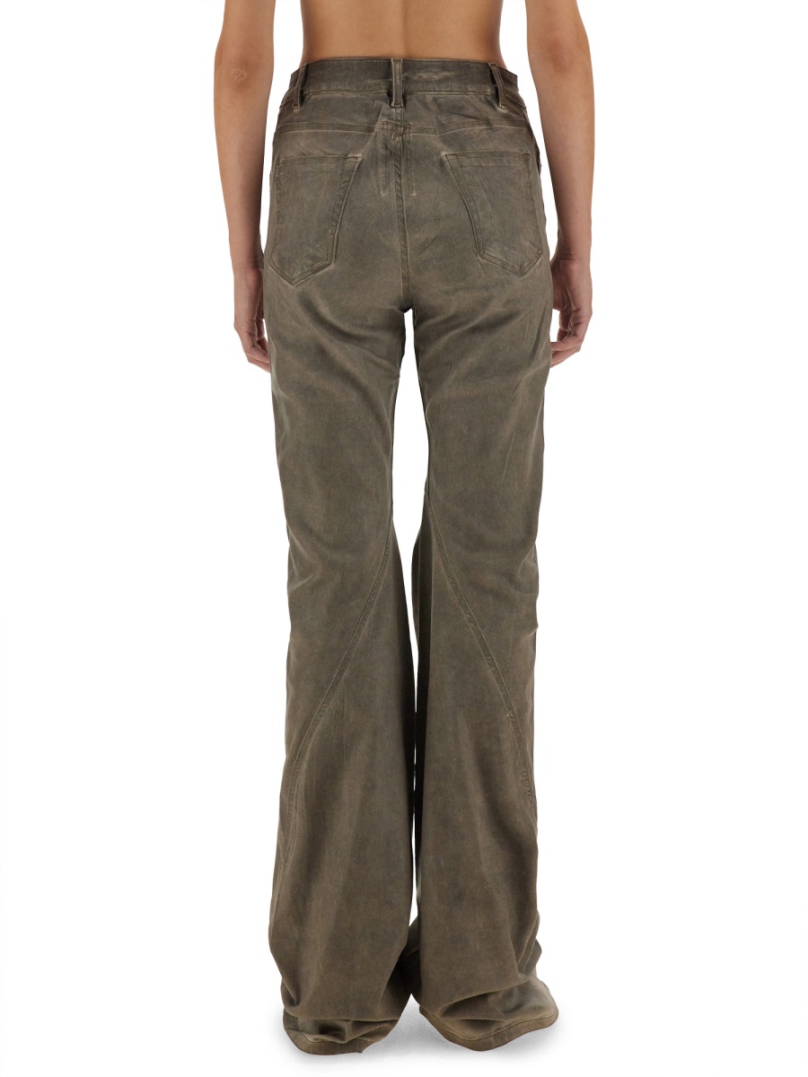 Rick Owens DRKSHDW DENIM PANTS Beige