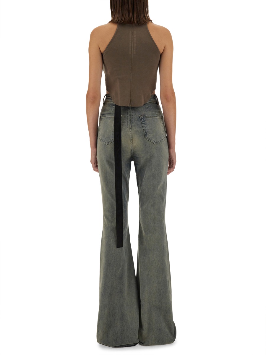 Rick Owens DRKSHDW TANK TOP Beige