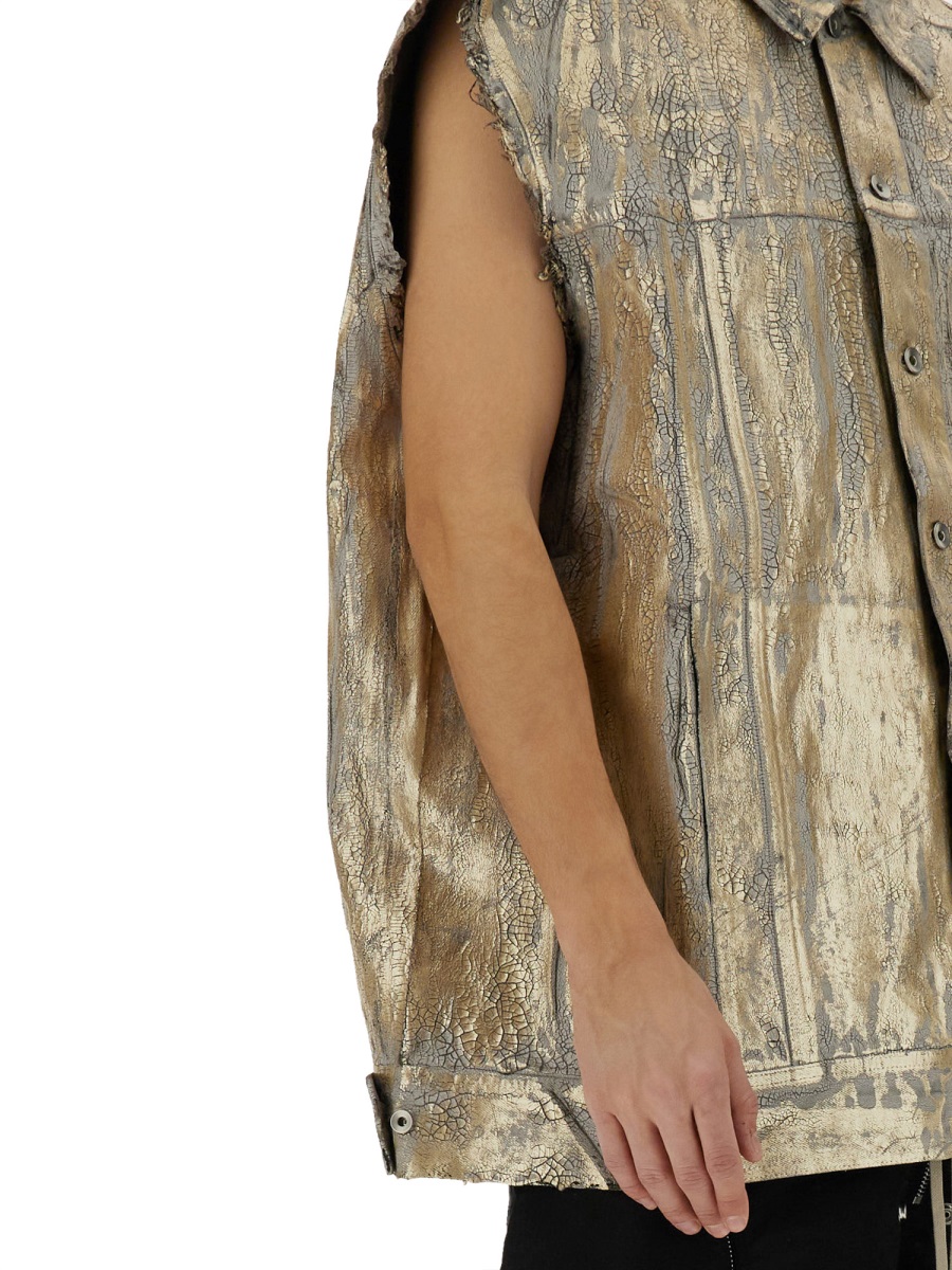 Rick Owens DRKSHDW JUMBO VEST Goud