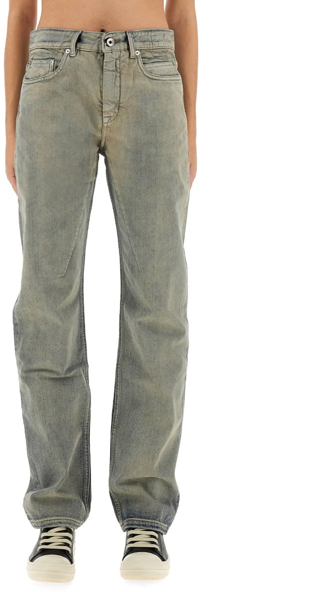 Rick Owens DRKSHDW PANTS "CONCORDIANS FOG CUT" Grijs
