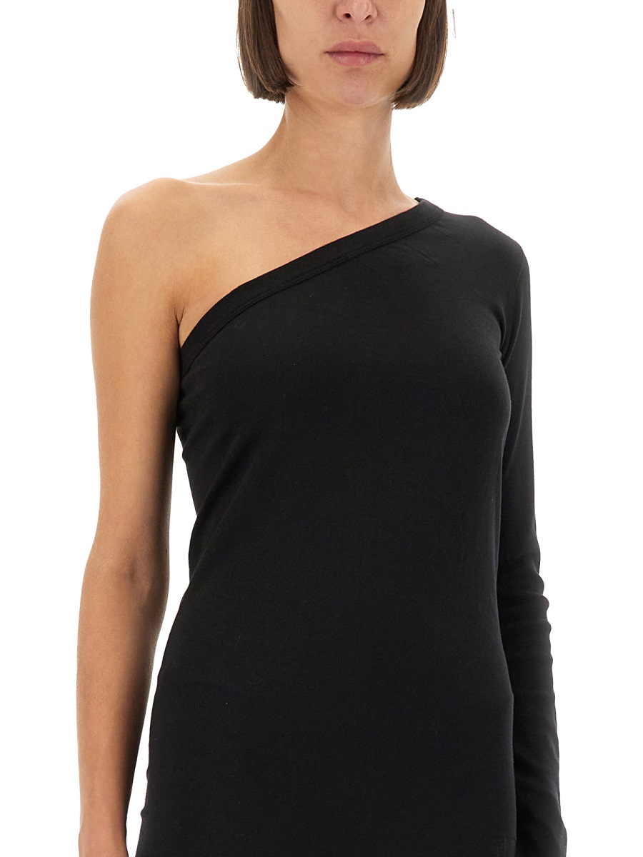 Rick Owens DRKSHDW "ZIGGY" DRESS Zwart