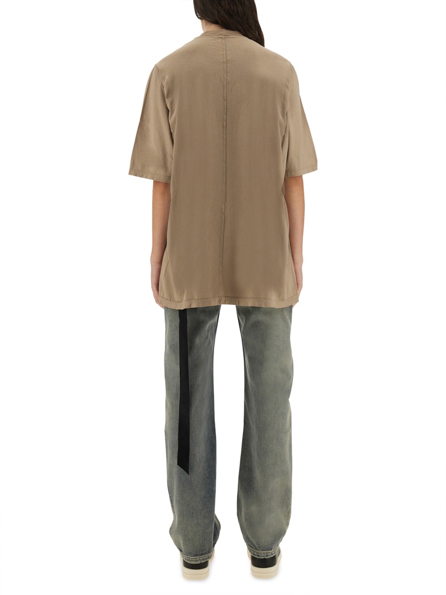 Rick Owens DRKSHDW "JUMBO" T-SHIRT Beige