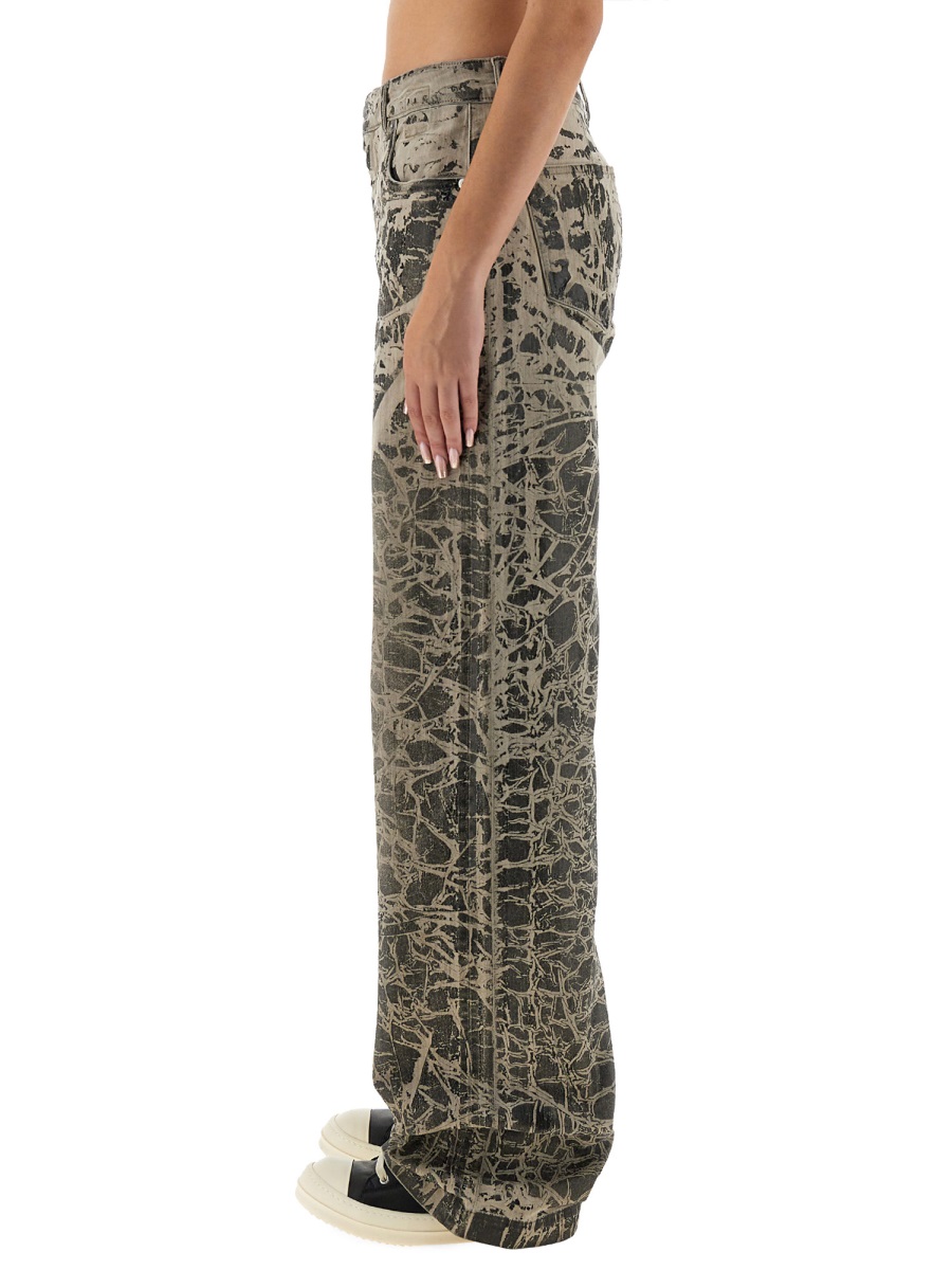 Rick Owens DRKSHDW PANTS "CONCORDIANS" Zwart