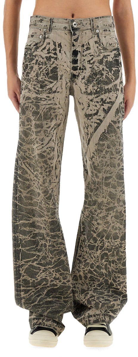 Rick Owens DRKSHDW PANTS "CONCORDIANS" Zwart