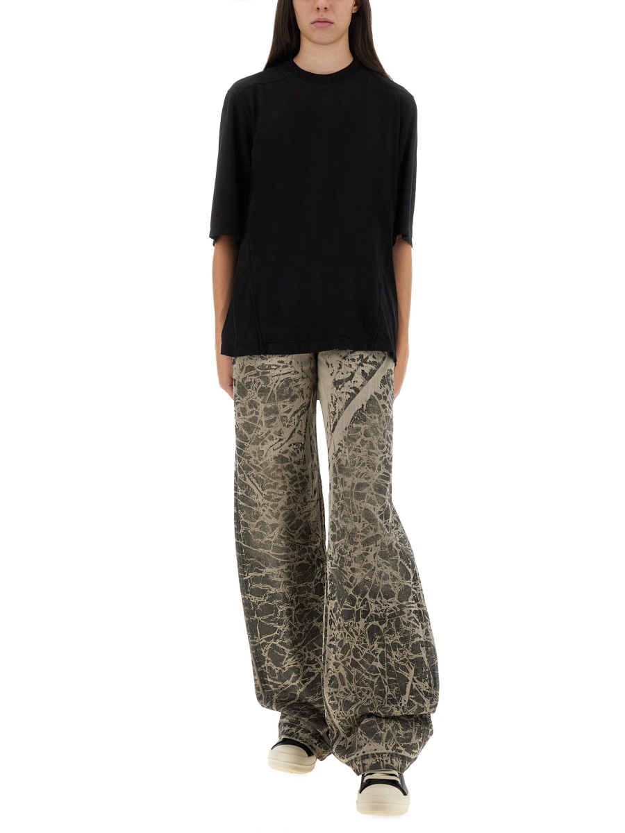 Rick Owens DRKSHDW PANTS "CONCORDIANS" Zwart