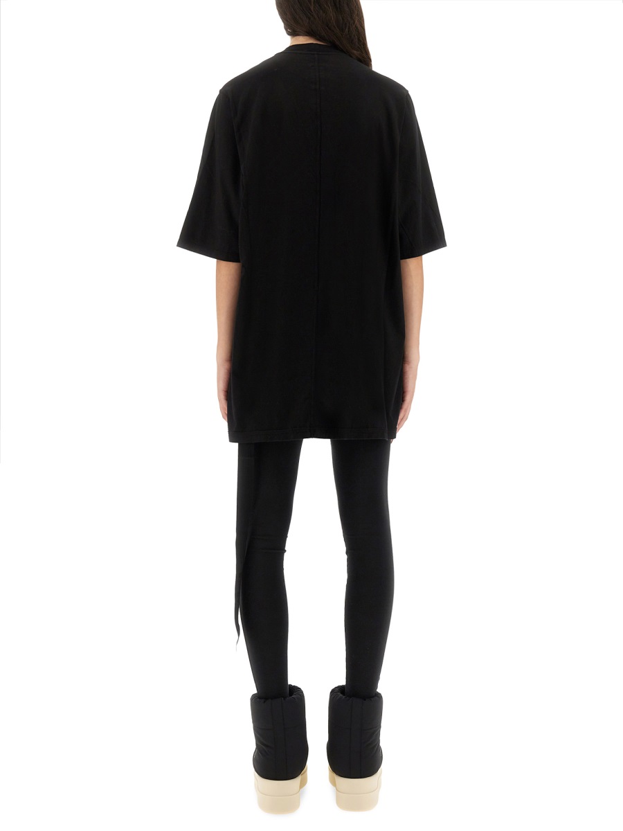 Rick Owens DRKSHDW T-SHIRT "JUMBO SS T" Zwart