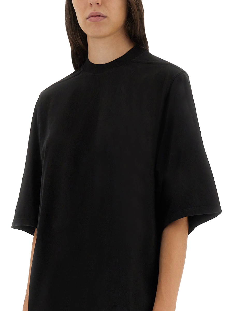 Rick Owens DRKSHDW T-SHIRT "JUMBO SS T" Zwart
