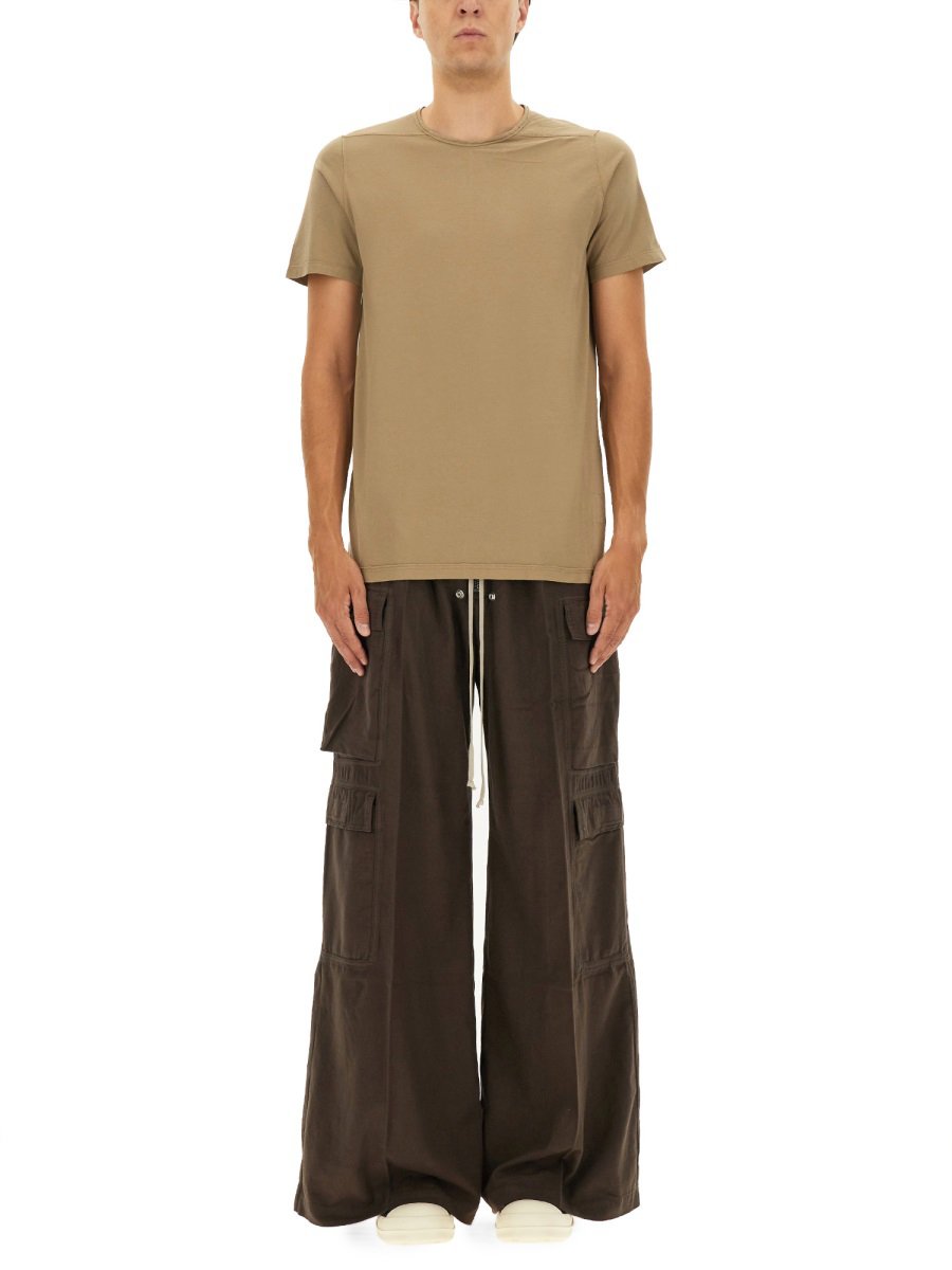 Rick Owens DRKSHDW "LEVEL T" T-SHIRT Beige