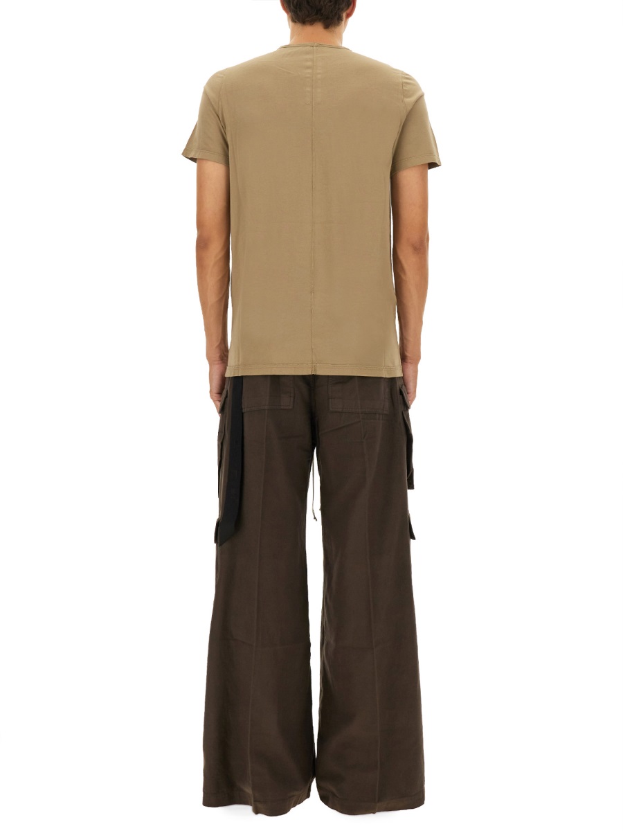 Rick Owens DRKSHDW "LEVEL T" T-SHIRT Beige