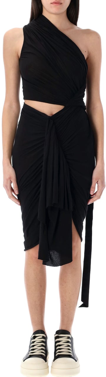Rick Owens DRKSHDW Frog dress Zwart