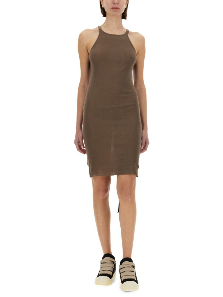 Rick Owens DRKSHDW "Tank" Dress Bruin