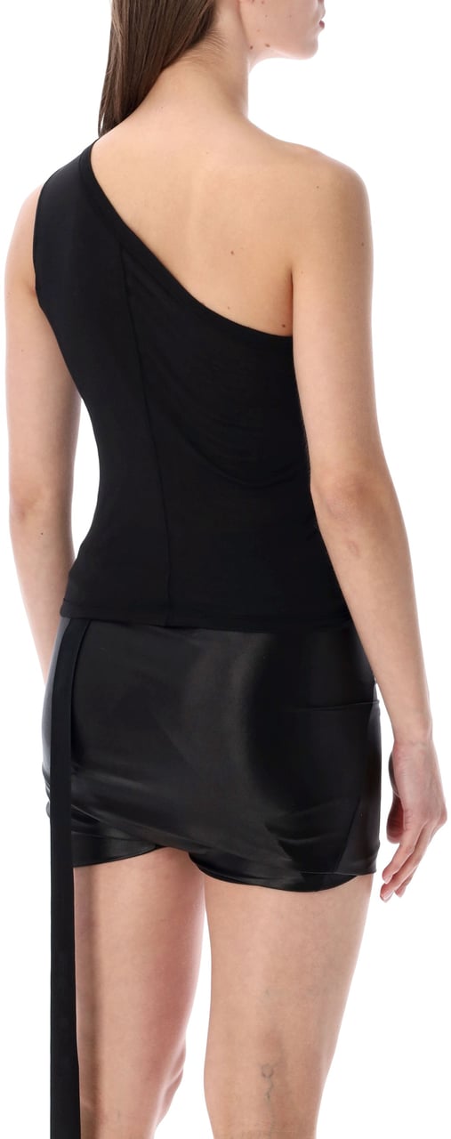 Rick Owens DRKSHDW Rick Owens DRKSHDW SL Ziggy wash cotton T Zwart