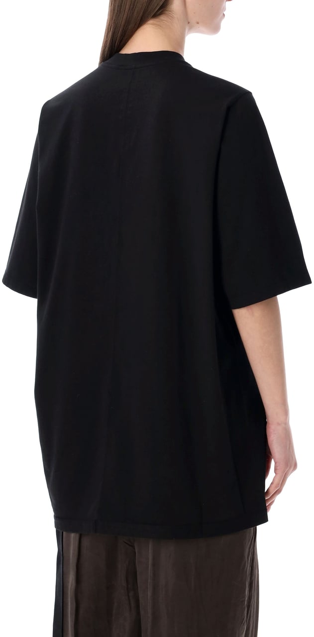 Rick Owens DRKSHDW Rick Owens DRKSHDW Jumbo SS printed T-shirt Zwart