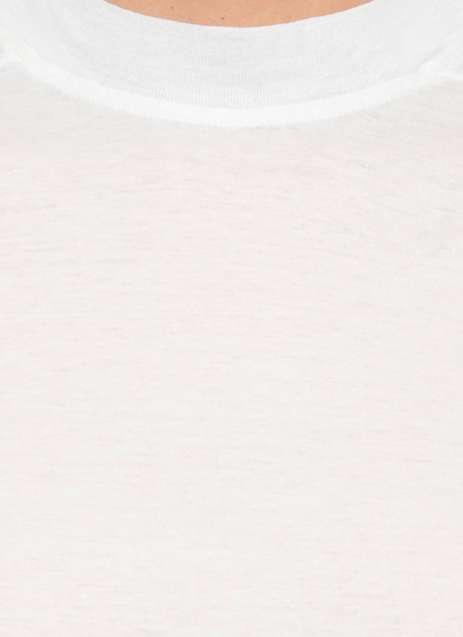 Rick Owens DRKSHDW T-Shirts And Polos Ivory Wit