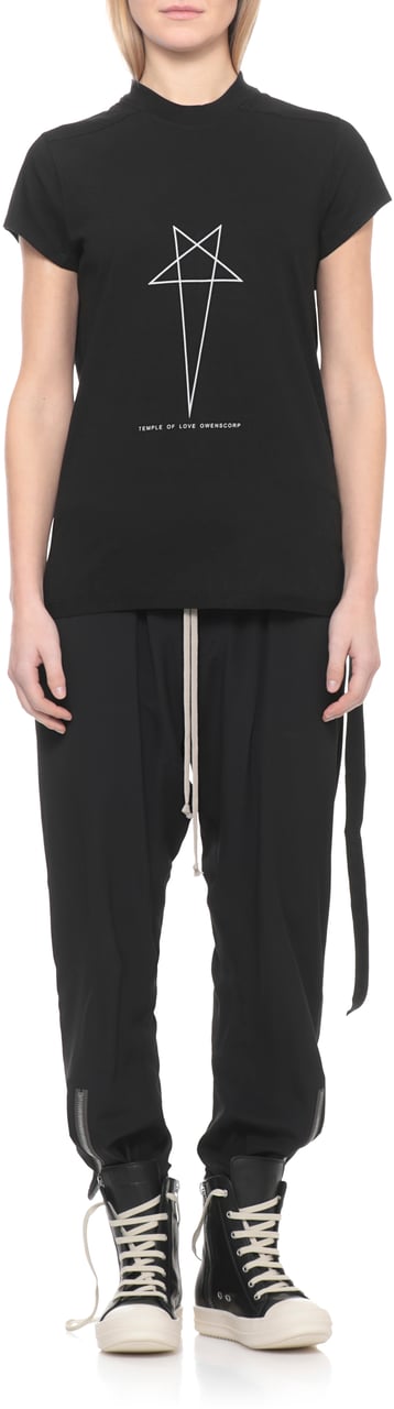 Rick Owens DRKSHDW T-Shirts And Polos Black Zwart