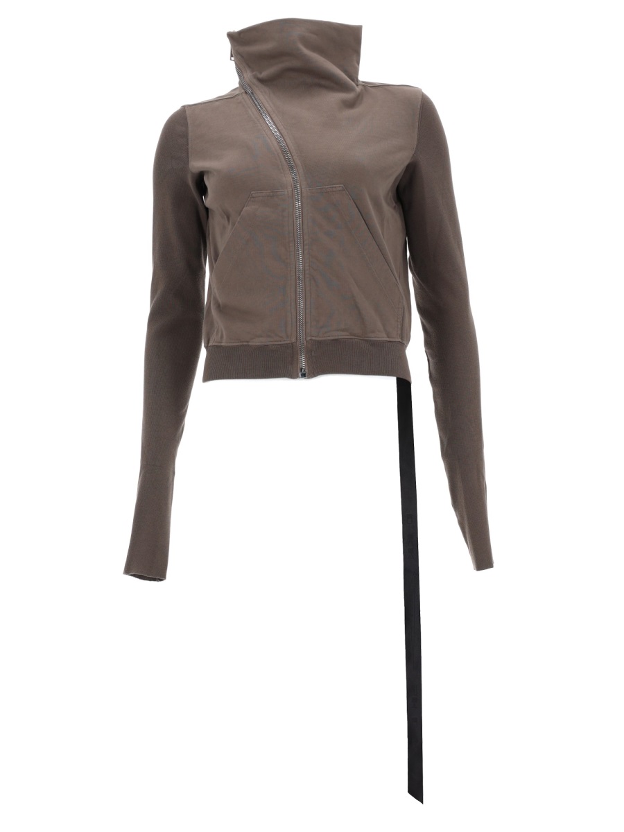 Rick Owens DRKSHDW Brown Mountain Sweat Cotton Sweatshirt Grijs